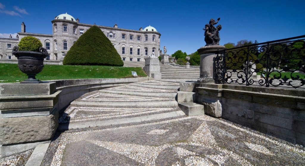 Powerscourt Gardens and house