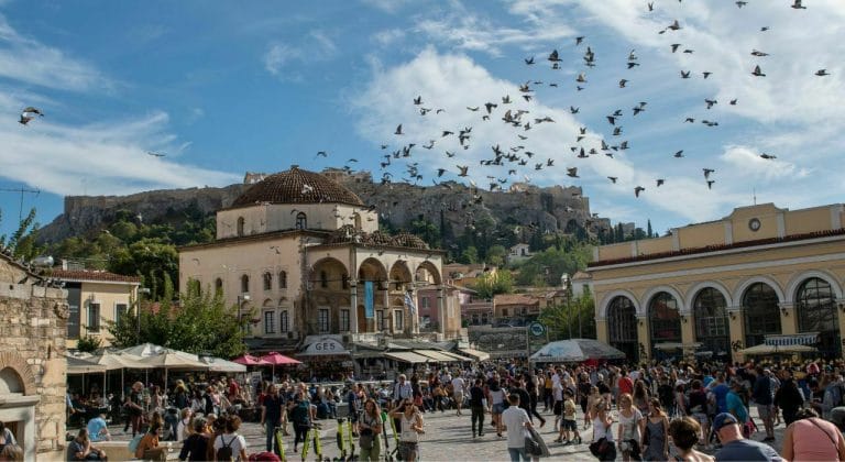 Mercado de Monastiraki Atenas