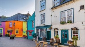 Casas coloridas de Kinsale