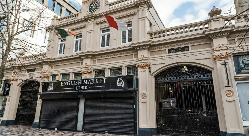 Fachada del mercado inglés de Corck