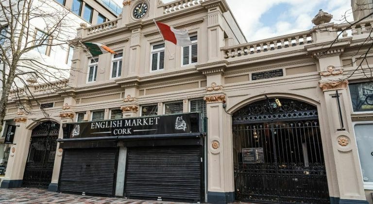 Fachada del mercado inglés de Corck
