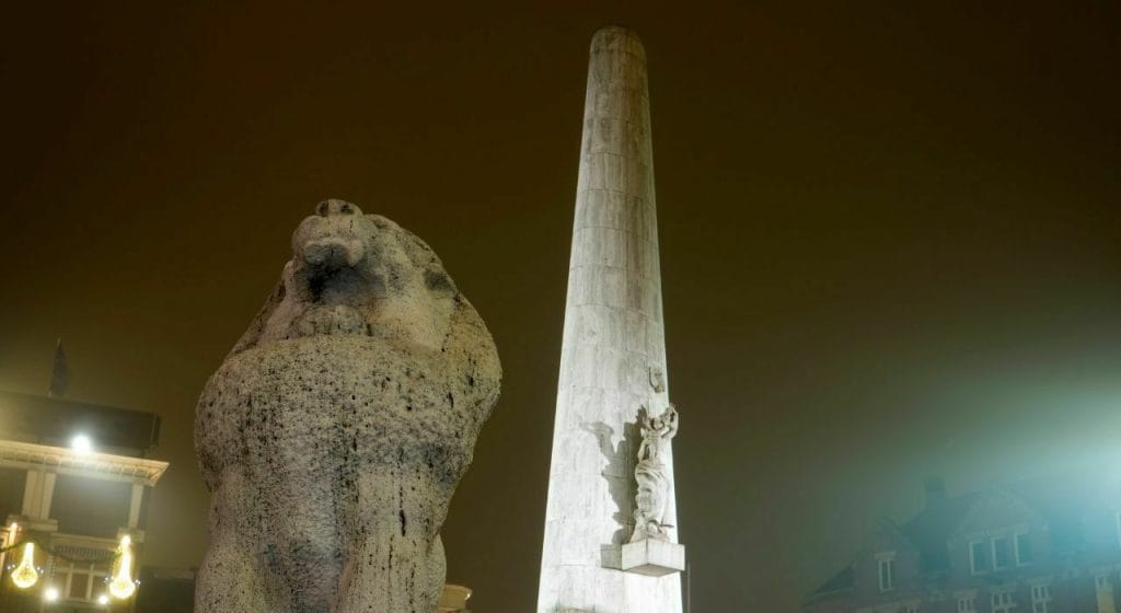 Obelisco centro de Amsterdam