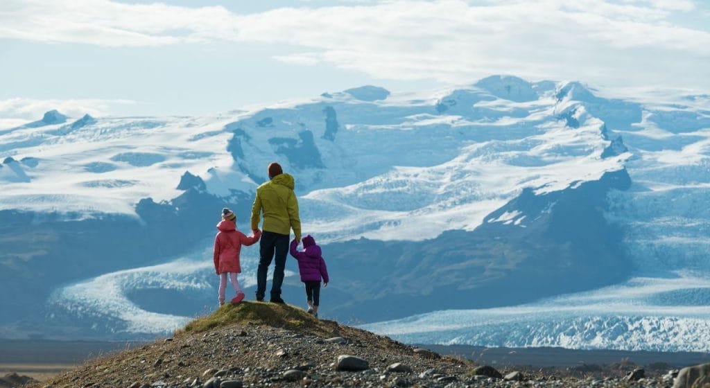 familia en islandia